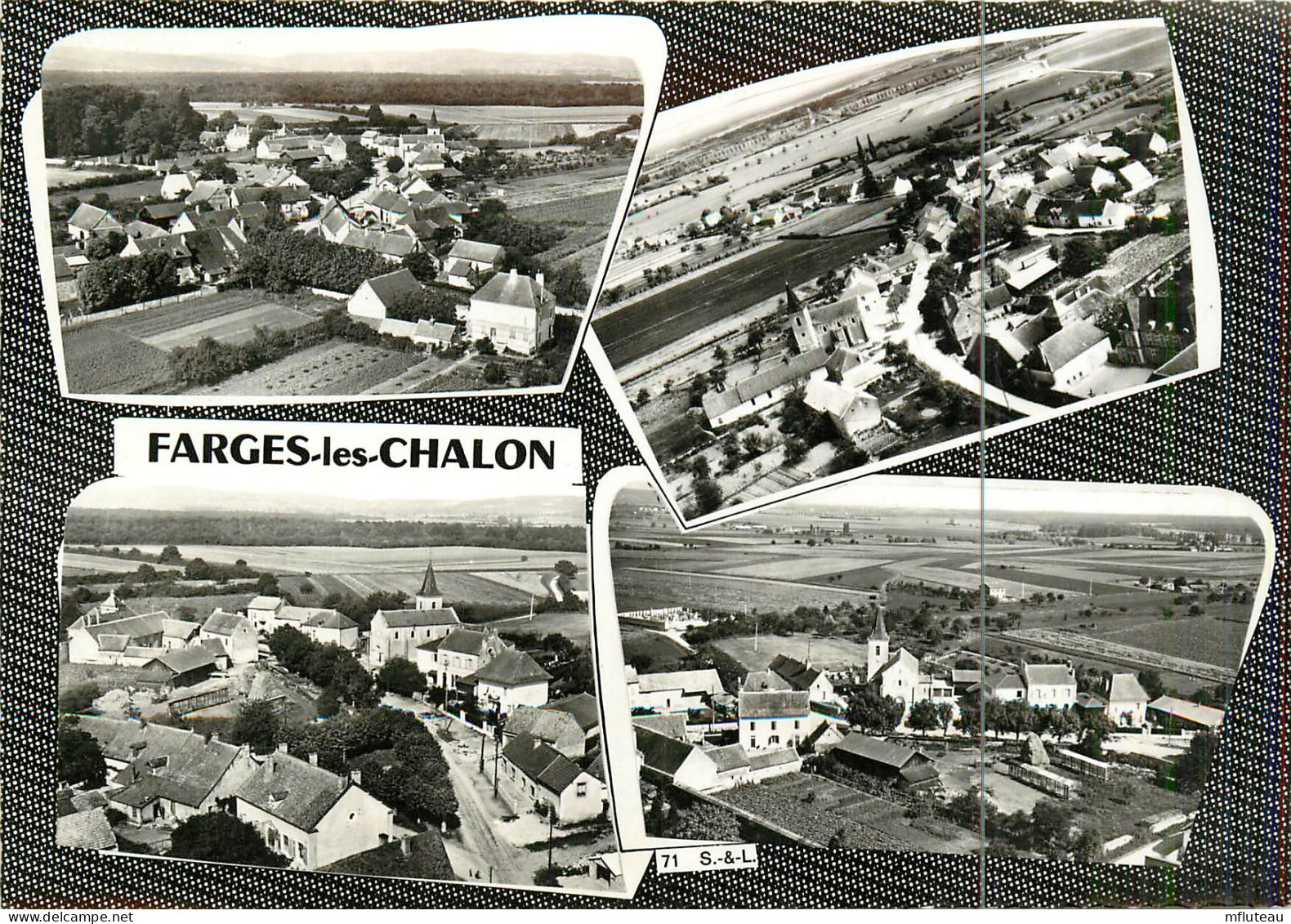 70* FARGE LES CHALON Multi Vues  (CPSM 10x15cm)     RL18,0884 - Other & Unclassified