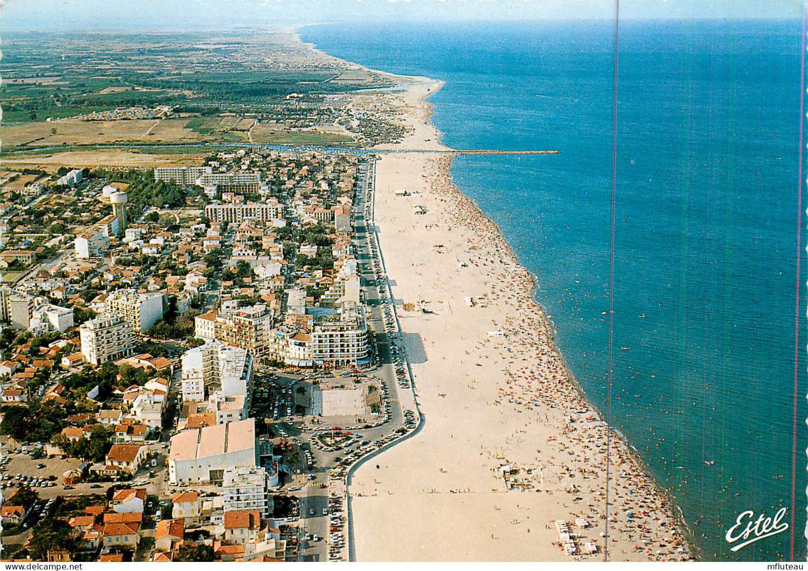 66* CANET PLAGE  La Plage  (CPM 10x15cm)      RL18,0713 - Canet Plage