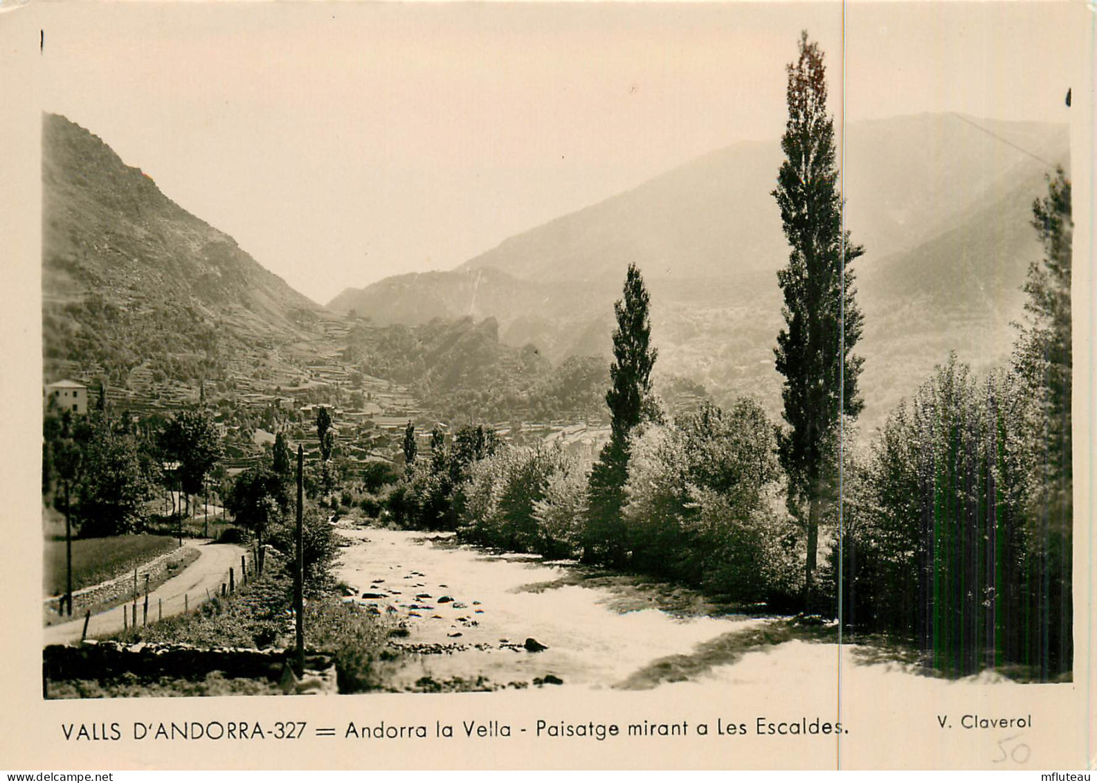 ANDORRE *  Vers Les Escaldes  (CPSM 10x15cm)    RL18,0638 - Andorre