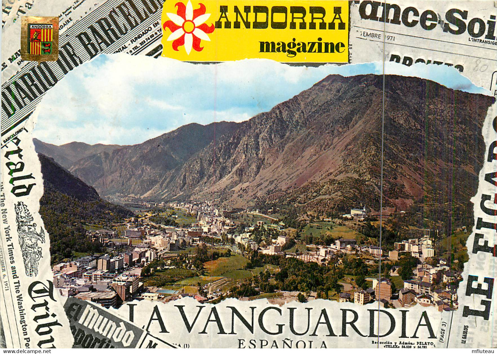 ANDORRE *  LA VANGARDIA  «  Andora Magasine » (CPM 10x15cm)    RL18,0630 - Andorra