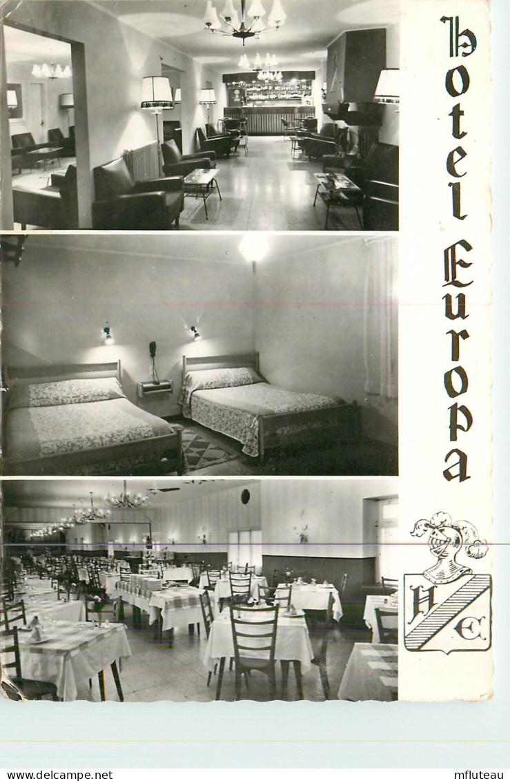 ANDORRE * LES ESCALDES  Hotel Restaurant  « eiropa »  Multi Vues  (CPSM 10x15cm)     RL18,0624 - Andorre