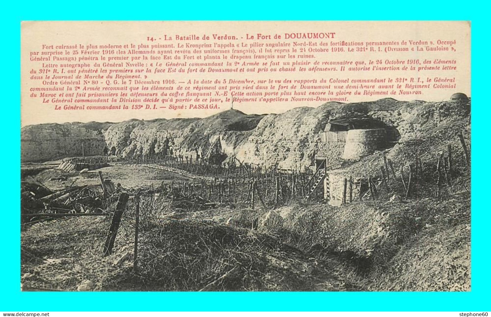 A907 / 045 55 - Bataille De Verdun Fort De DOUAUMONT - Douaumont