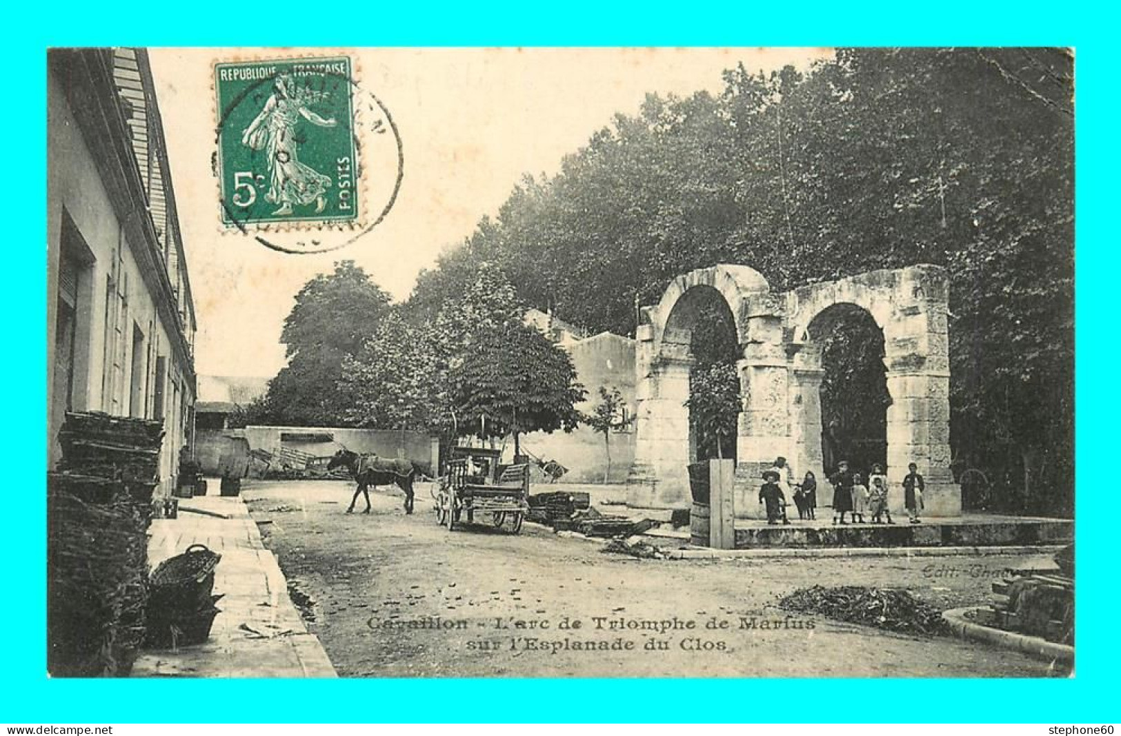 A906 / 397 84 - CAVAILLON Arc De Triomphe De Marius Sur L'esplanade Du Clos - Cavaillon