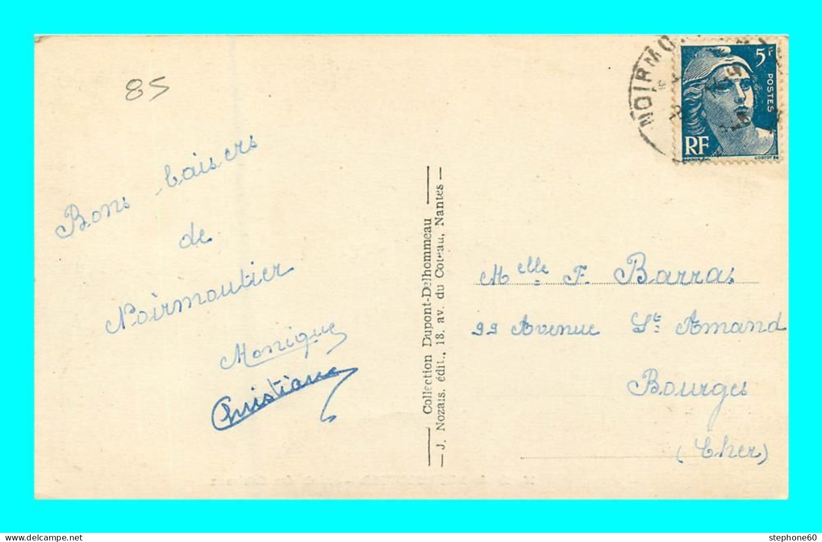 A907 / 417 85 - ILE DE NOIRMOUTIER Allée Des Sableaux - Ile De Noirmoutier