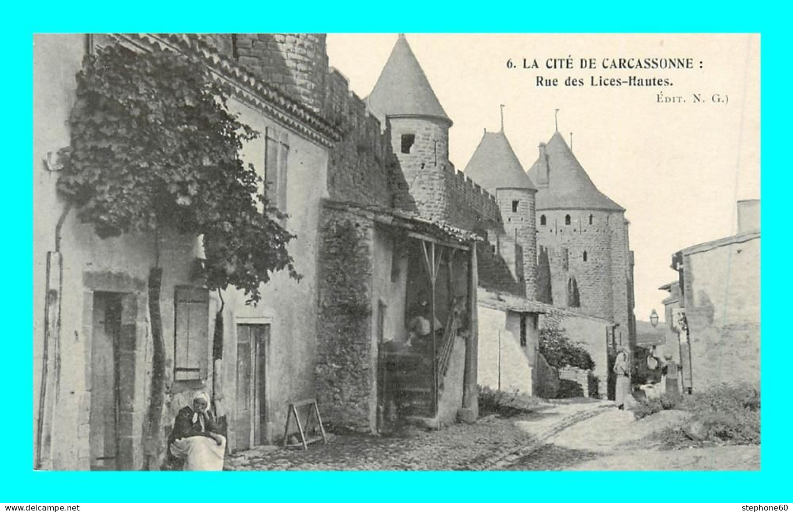 A906 / 221 11 - CARCASSONNE Rue Des Lices Hautes - Carcassonne