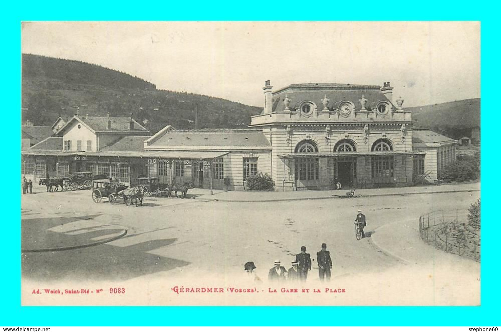 A906 / 307 88 - GERARDMER La Gare Et La Place - Gerardmer