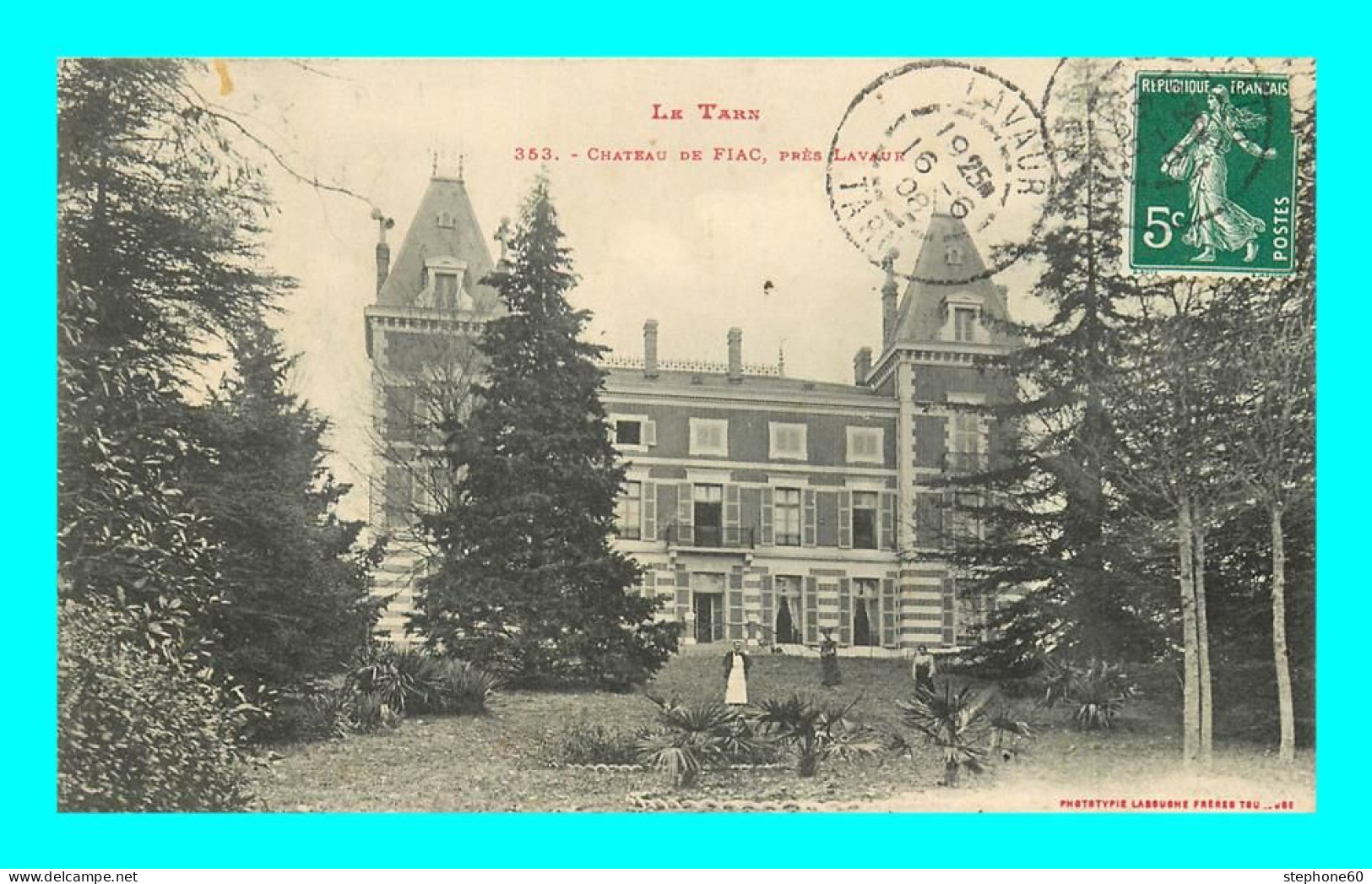 A906 / 277 81 - Chateau De FIAC Pres LAVAUR - Autres & Non Classés