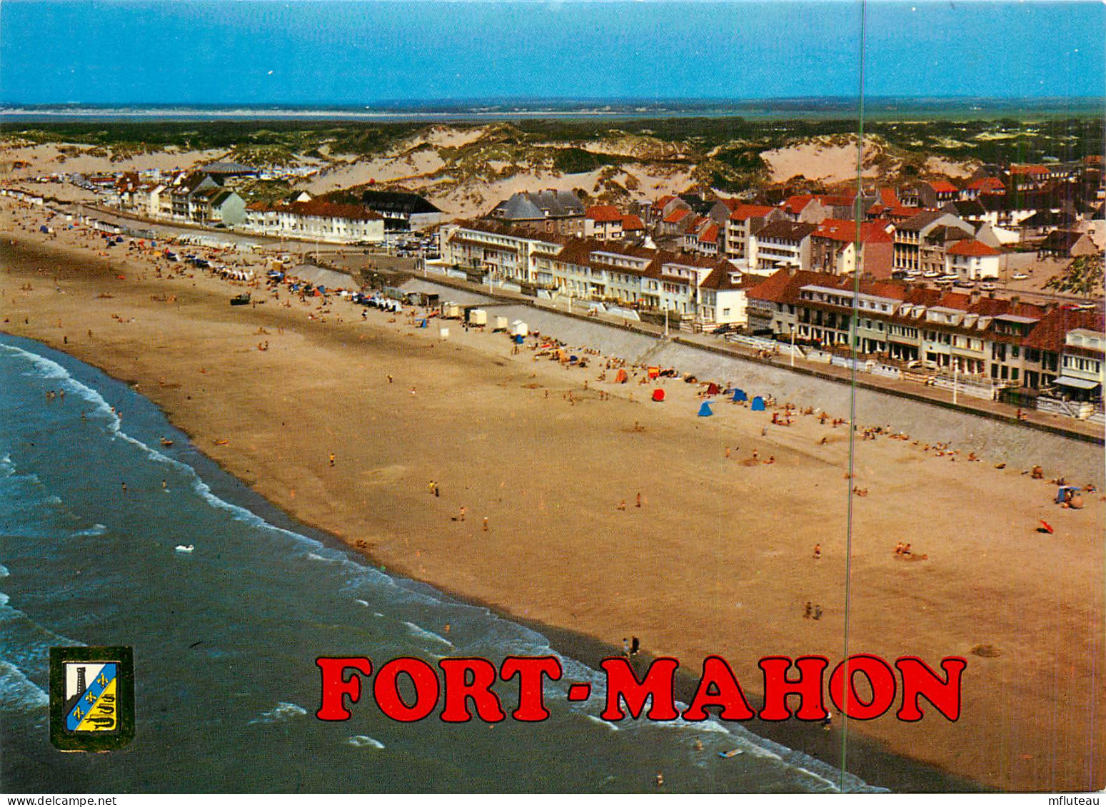80* FORT MAHON  Vue Generale – Plage   (CPM 10x15cm)     RL18,1613 - Fort Mahon