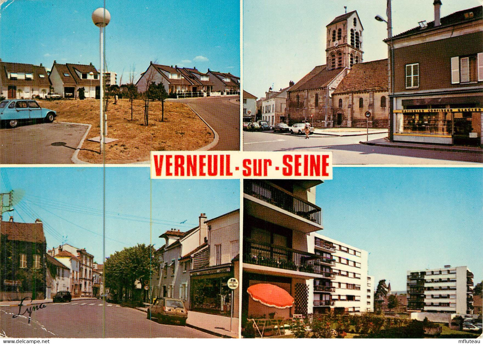 78* VERNEUIL S/SEINE  Multi Vues  (CPM 10x15cm)     RL18,1522 - Verneuil Sur Seine