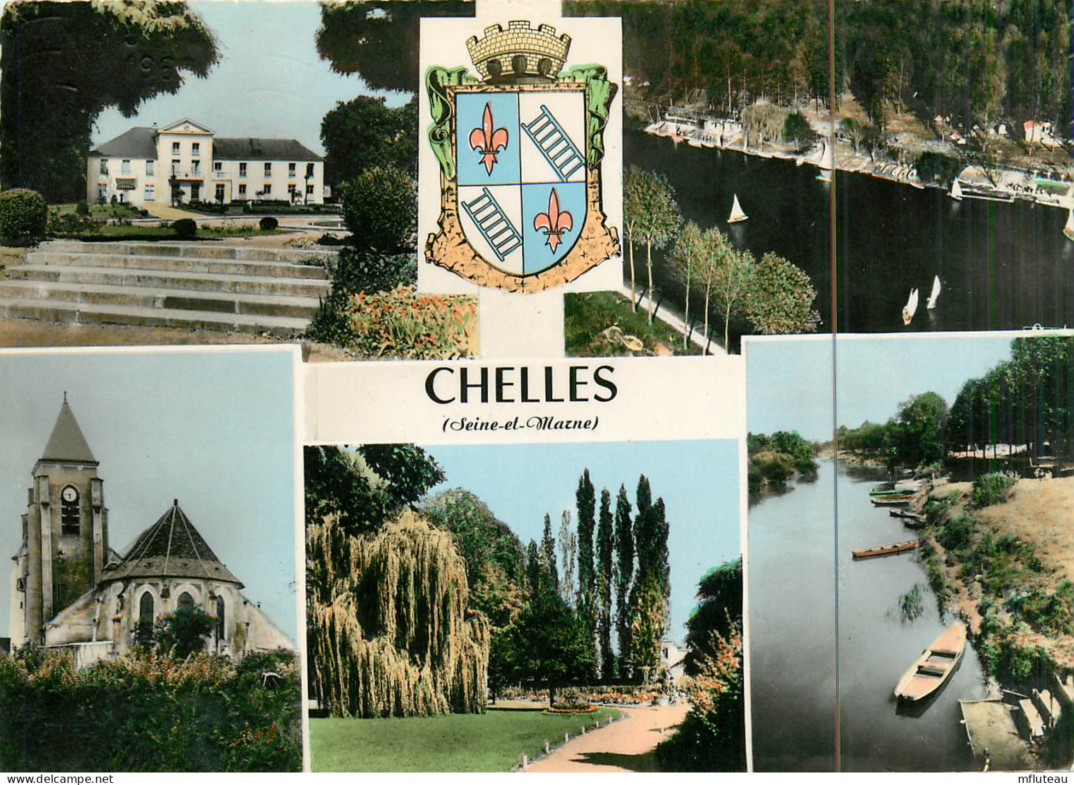 77* CHELLES  Multi Vues   (CPSM 10x15cm)    RL18,1479 - Chelles