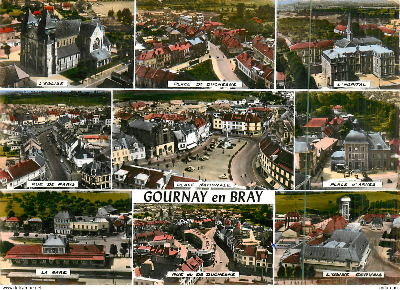 76* GOURNAY EN BRAY  Multi Vues -  (CPSM 10x15cm)    RL18,1378 - Gournay-en-Bray