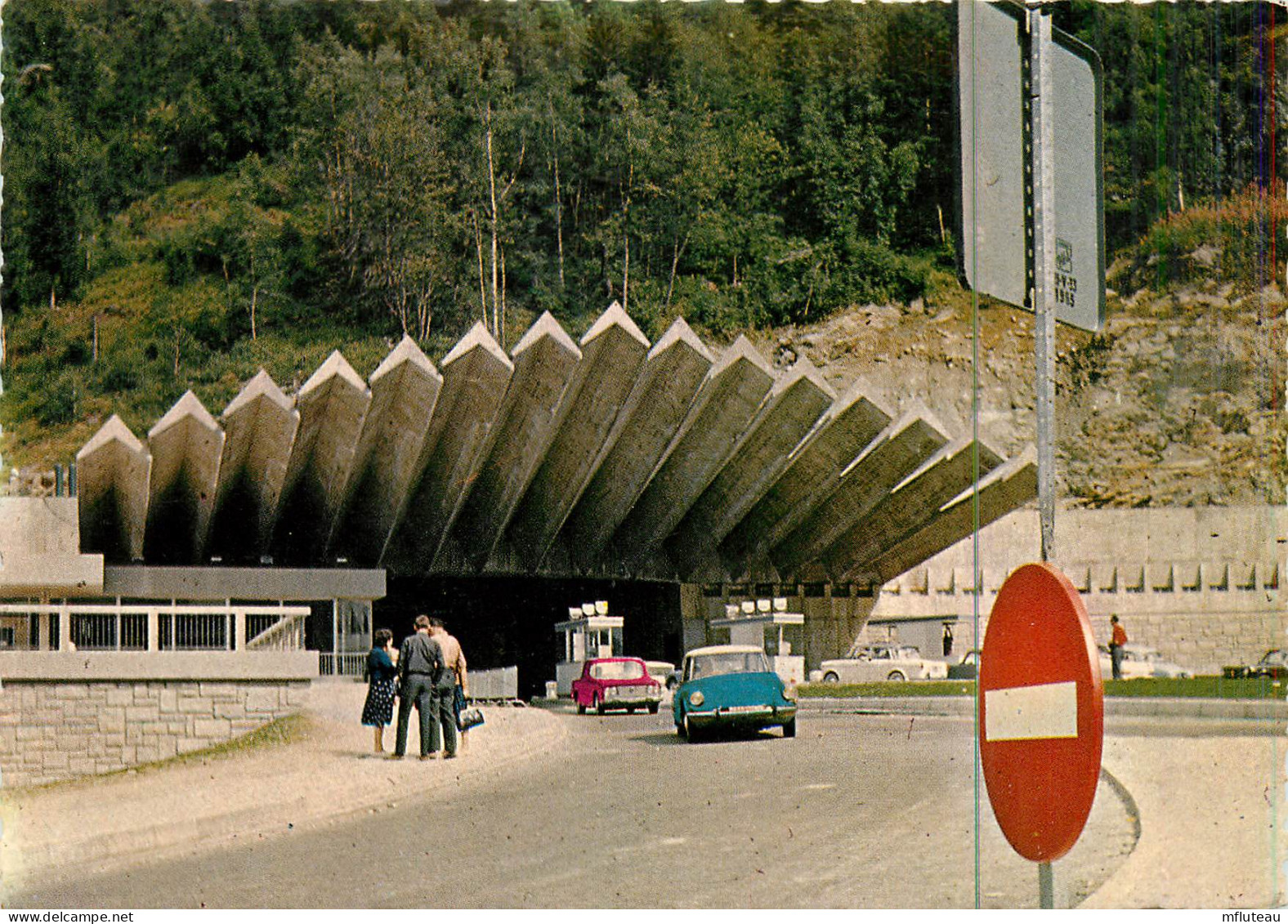 74* CHAMONIX Entree Tunnel  (CPSM 10x15cm)     RL18,1347 - Chamonix-Mont-Blanc