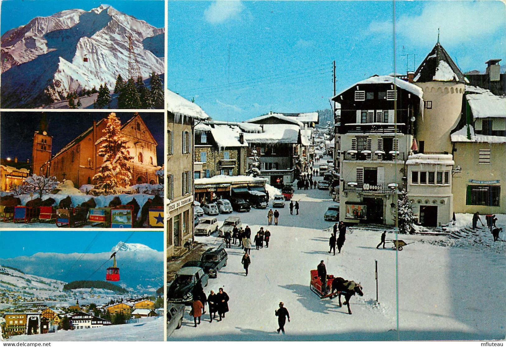 74* MEGEVE  Multi Vues   (CPM 10x15cm)      RL18,1333 - Megève