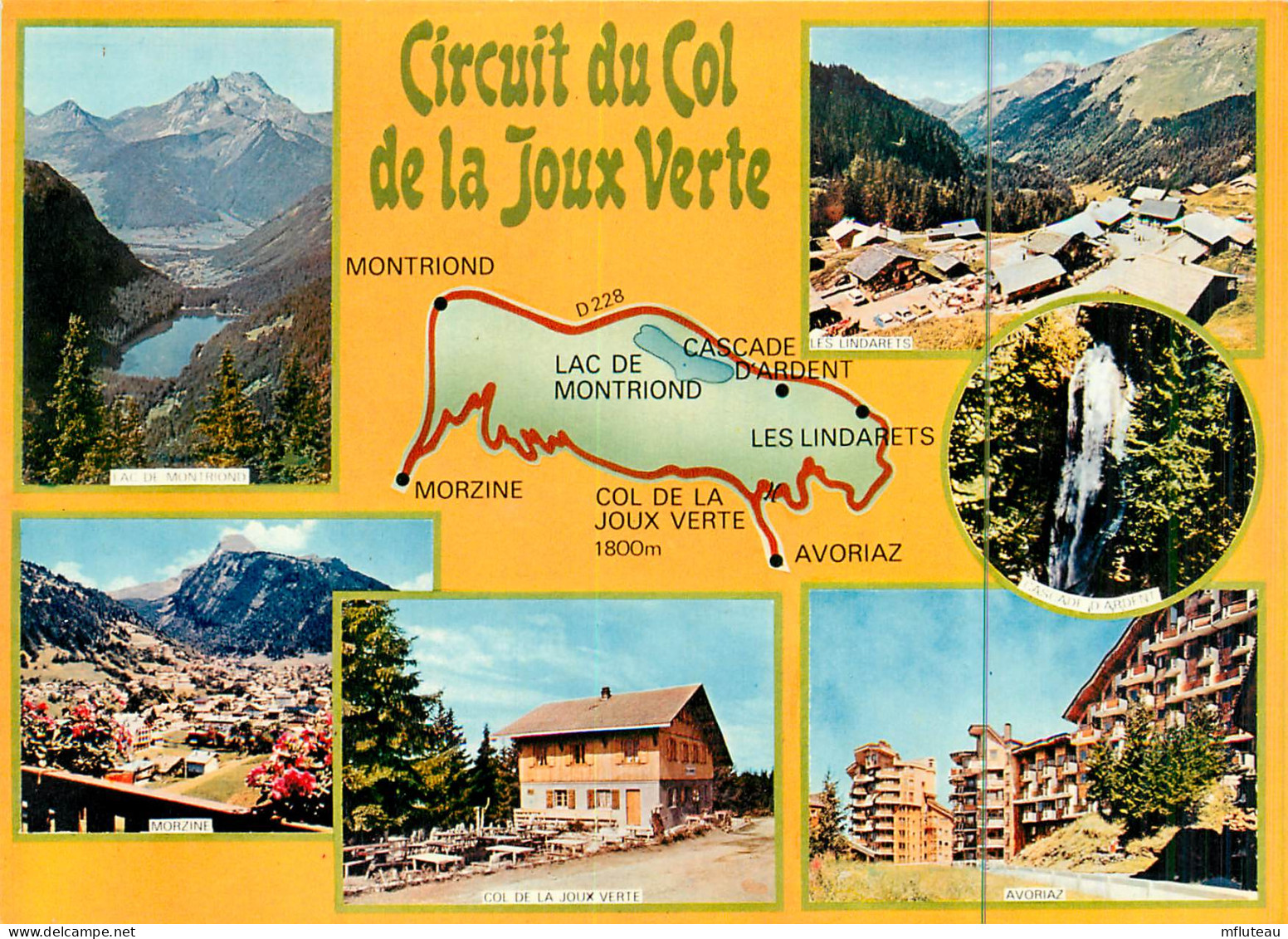 74* MORZINE – MONTRIOND Circuit Col « joux Verte » (CPM 10x15cm)     RL18,1325 - Morzine