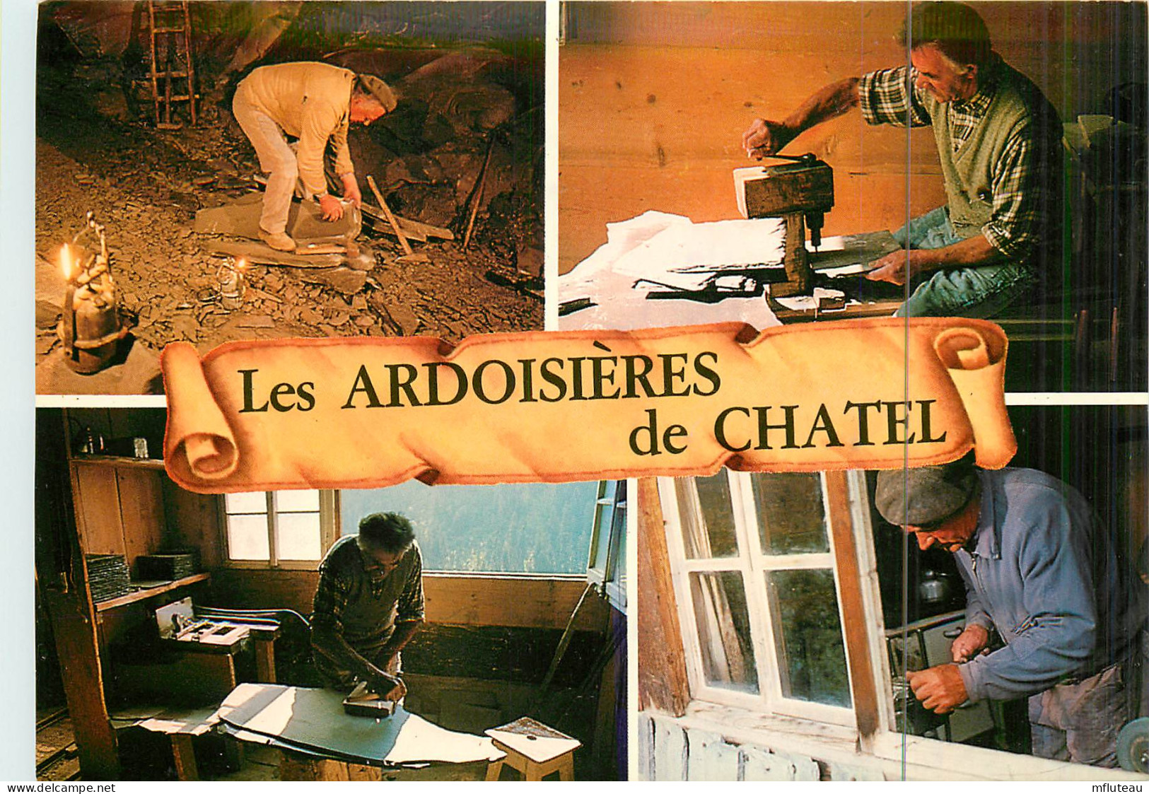74* CHATEL  Les Ardoisieres – Multi Vues  (CPM 10x15cm)     RL18,1276 - Châtel