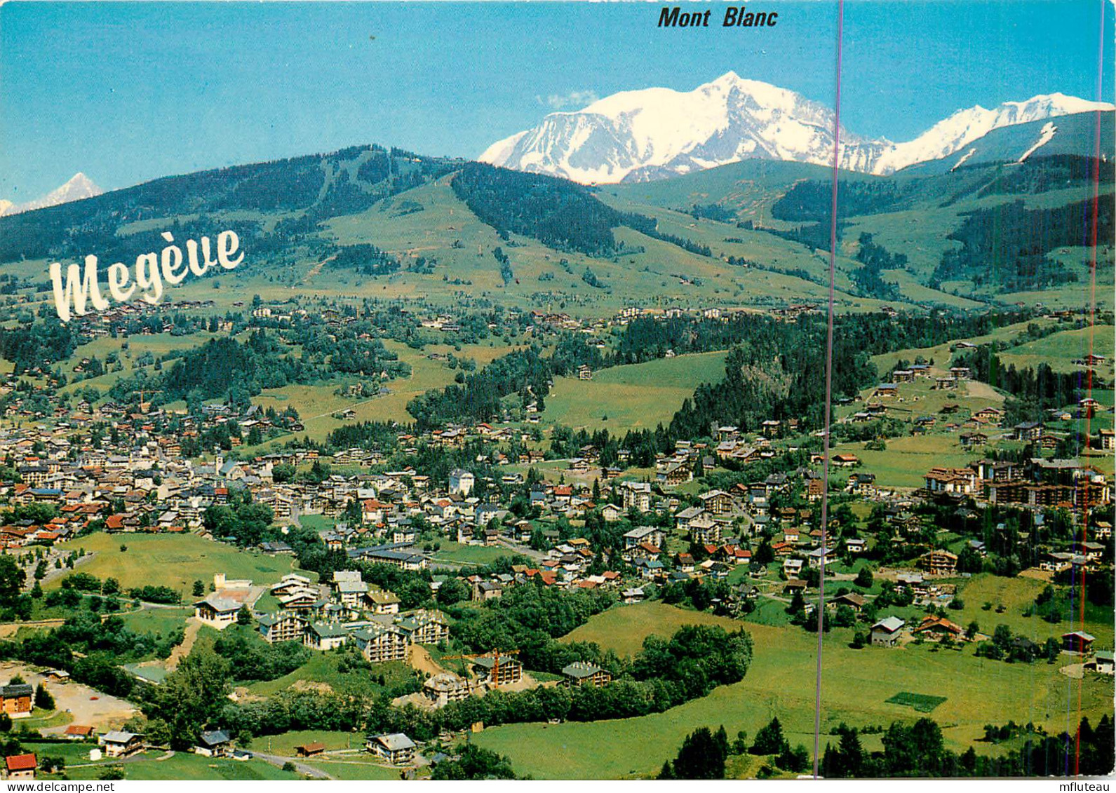 74* MEGEVE  Vue Generale  T  (CPM 10x15cm)     RL18,1240 - Megève