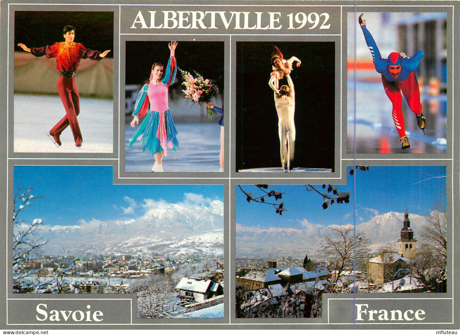 73* ALBERTVILLE  J.O  De 1992 Multi Vues  (CPM 10x15cm)     RL18,1176 - Albertville