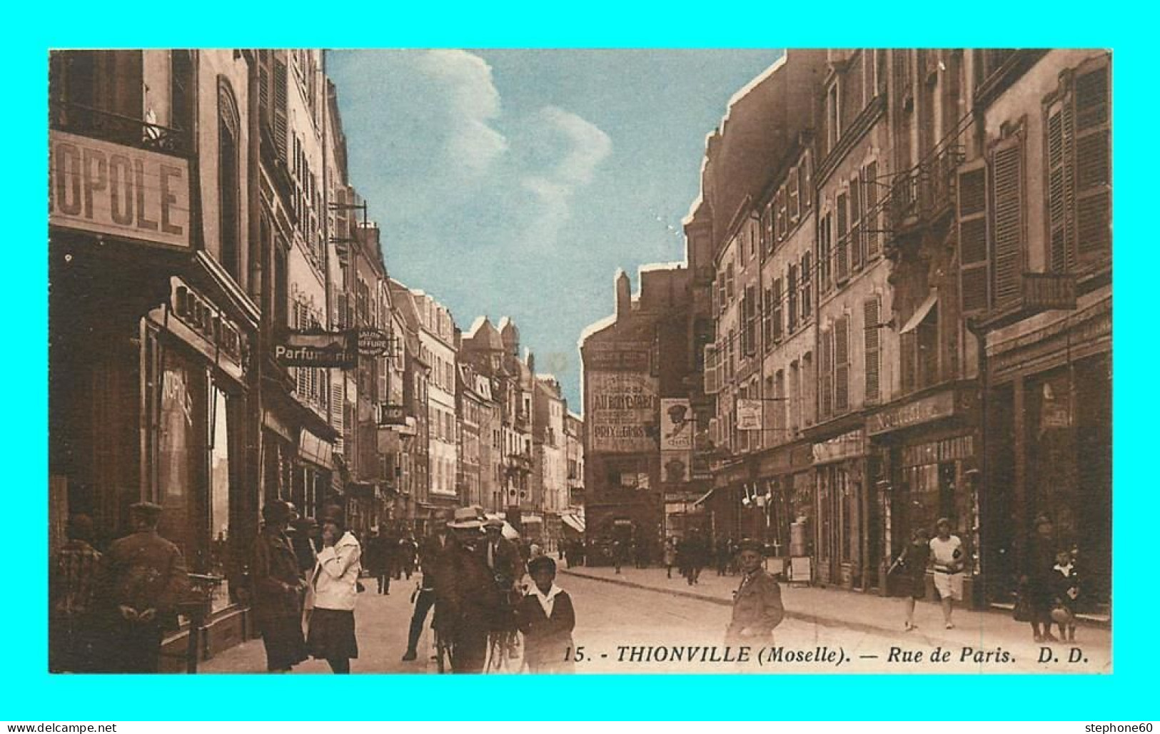A905 / 155 57 - THIONVILLE Rue De Paris - Thionville