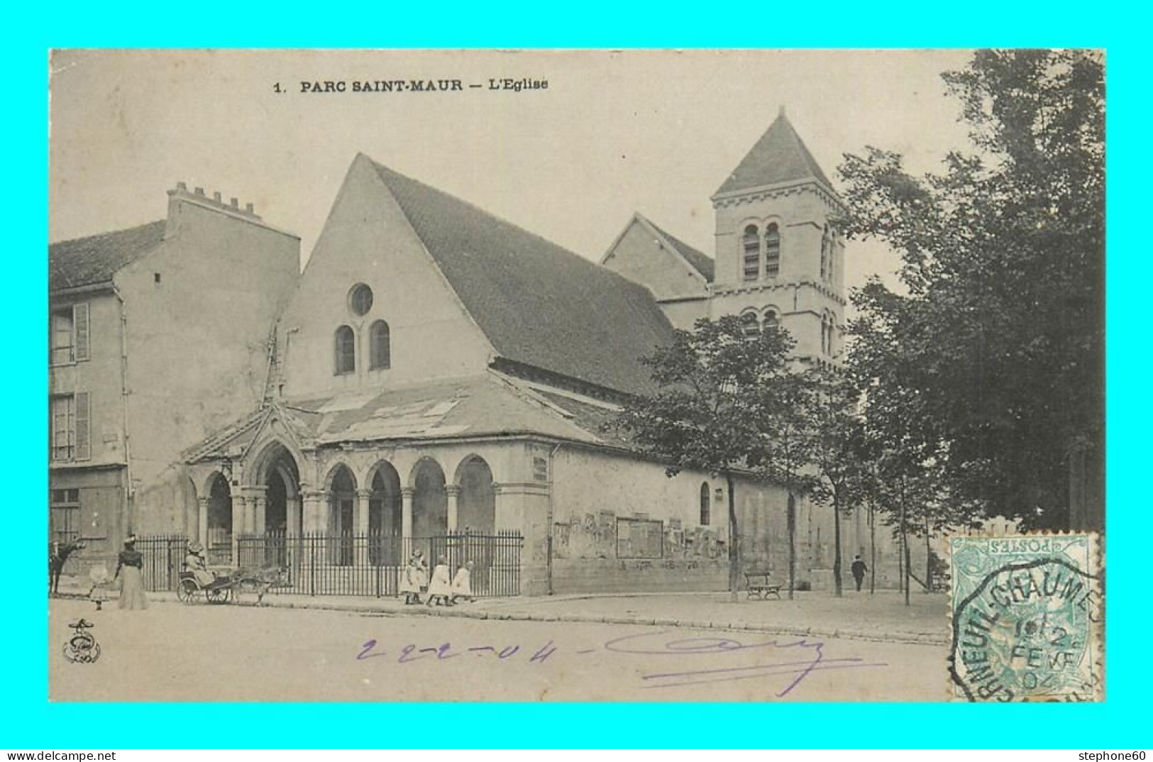 A904 / 329 94 - PARC SAINT MAUR Eglise - Saint Maur Des Fosses