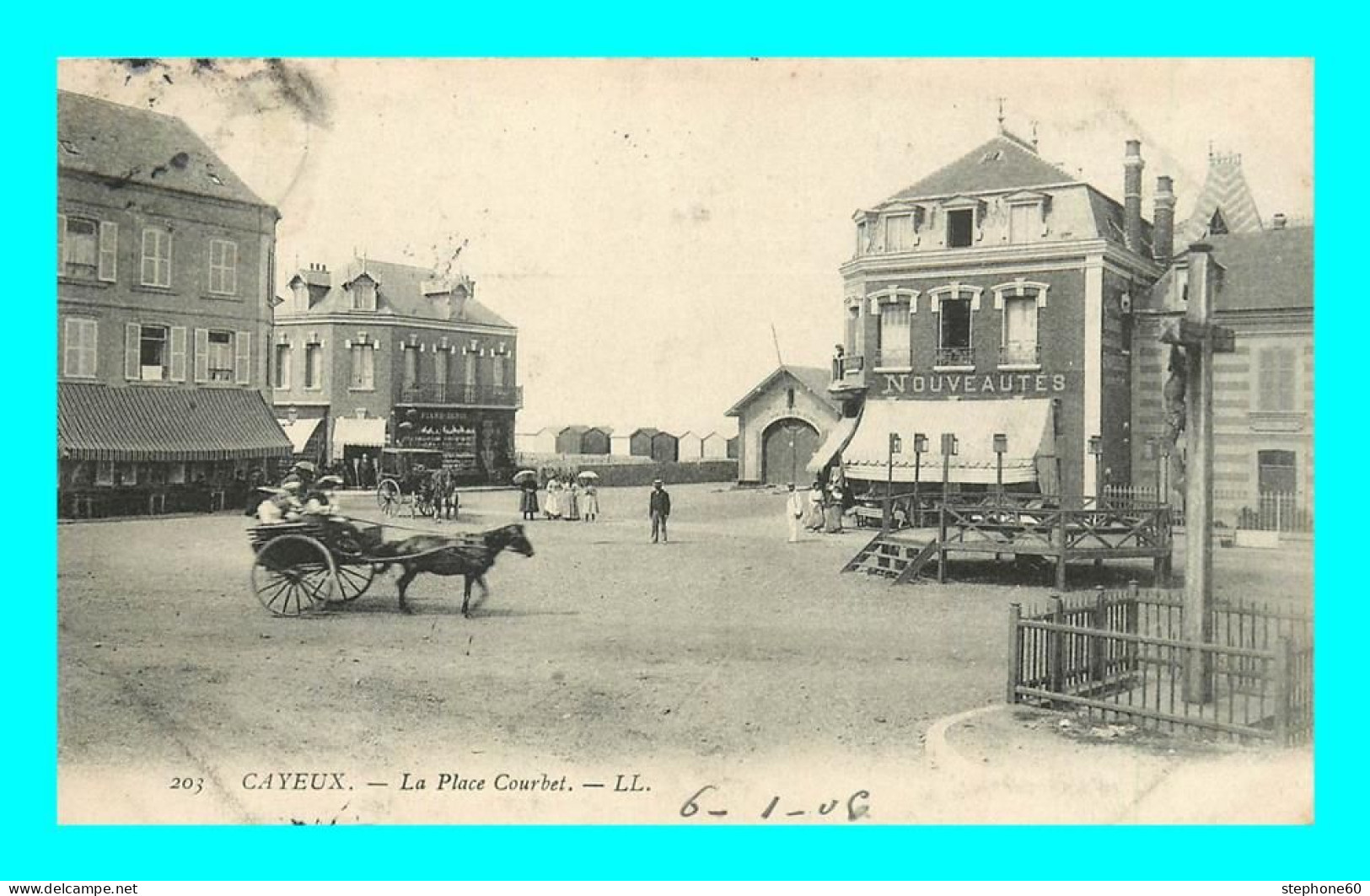 A904 / 615 80 - CAYEUX SUR MER Place Courbet - Cayeux Sur Mer