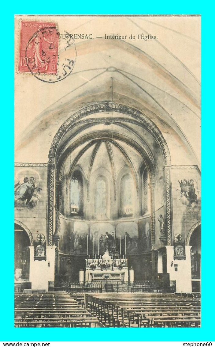 A906 / 497 34 - FLORENSAC Interieur De L'Eglise - Autres & Non Classés
