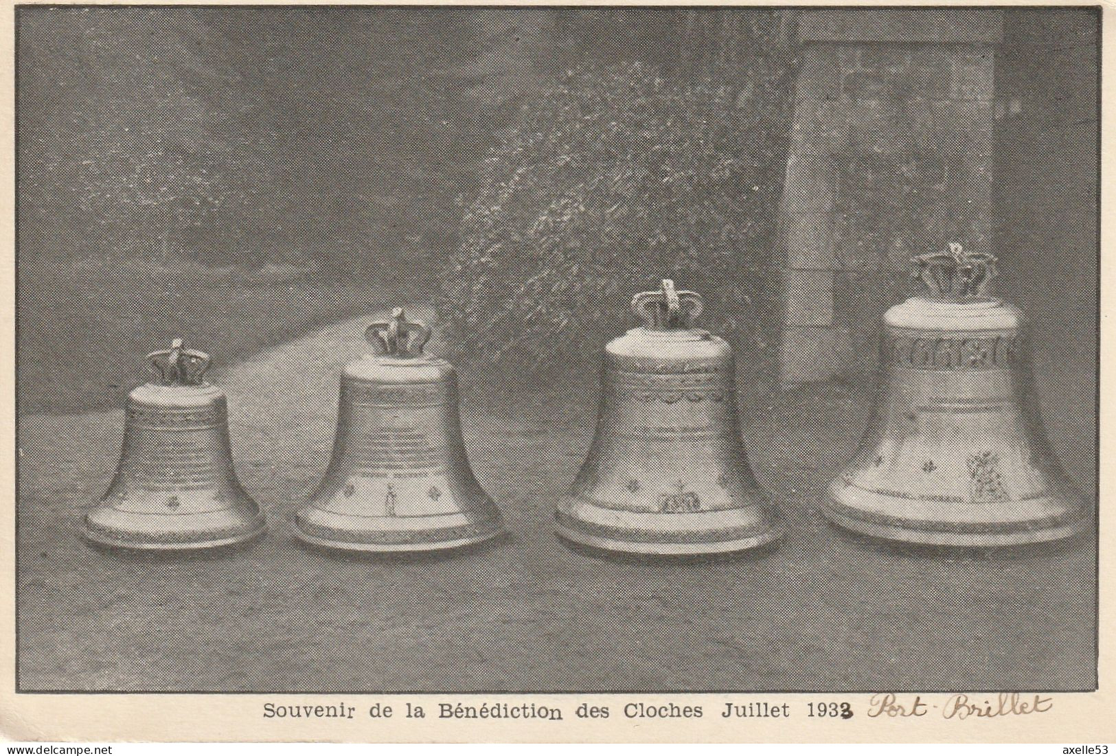 Port-Brillet 53 (10420) Souvenir De La Bénédiction Des Cloches Juillet 1933, Port-Brillet - Other & Unclassified