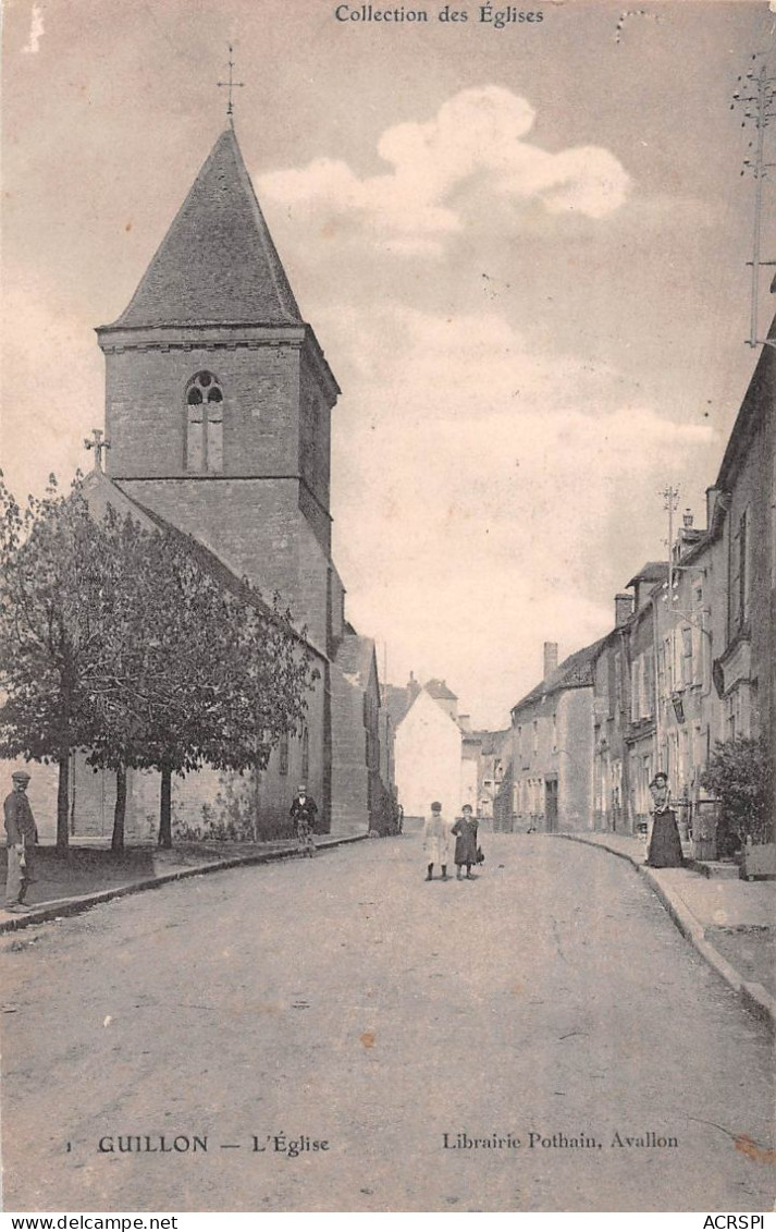 89  GUILLON L'église  (scanR/V)   N° 3 \MR8006 - Guillon