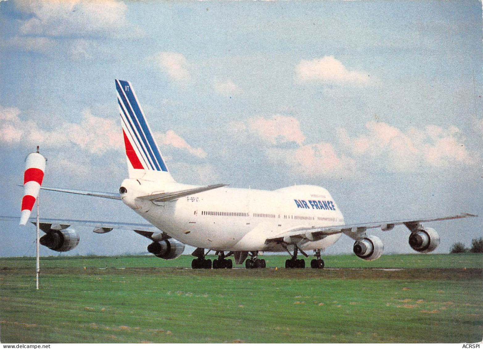 BOEING 747 400  Air France   Avion Aviation  (scanR/V)   N° 82 \MR8005 - 1946-....: Ere Moderne