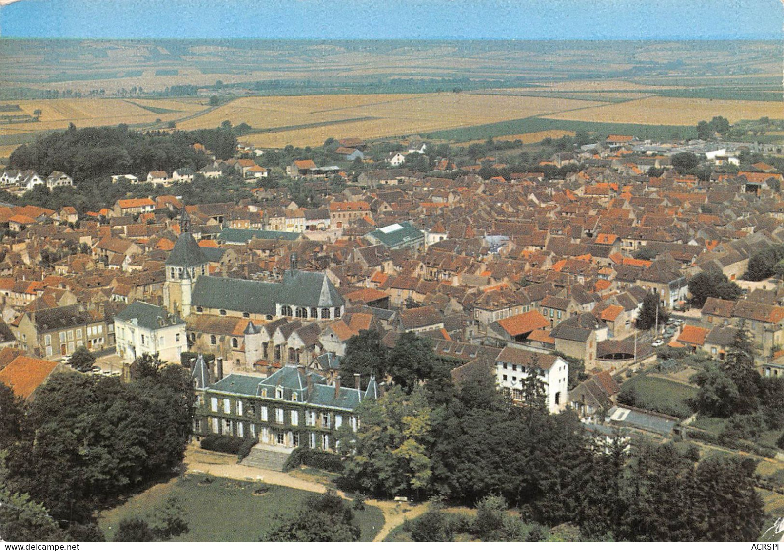 89  Brienon-sur-Armançon  Vue  Panoramique Aérienne Générale   (scanR/V)   N° 57 \MR8005 - Brienon Sur Armancon