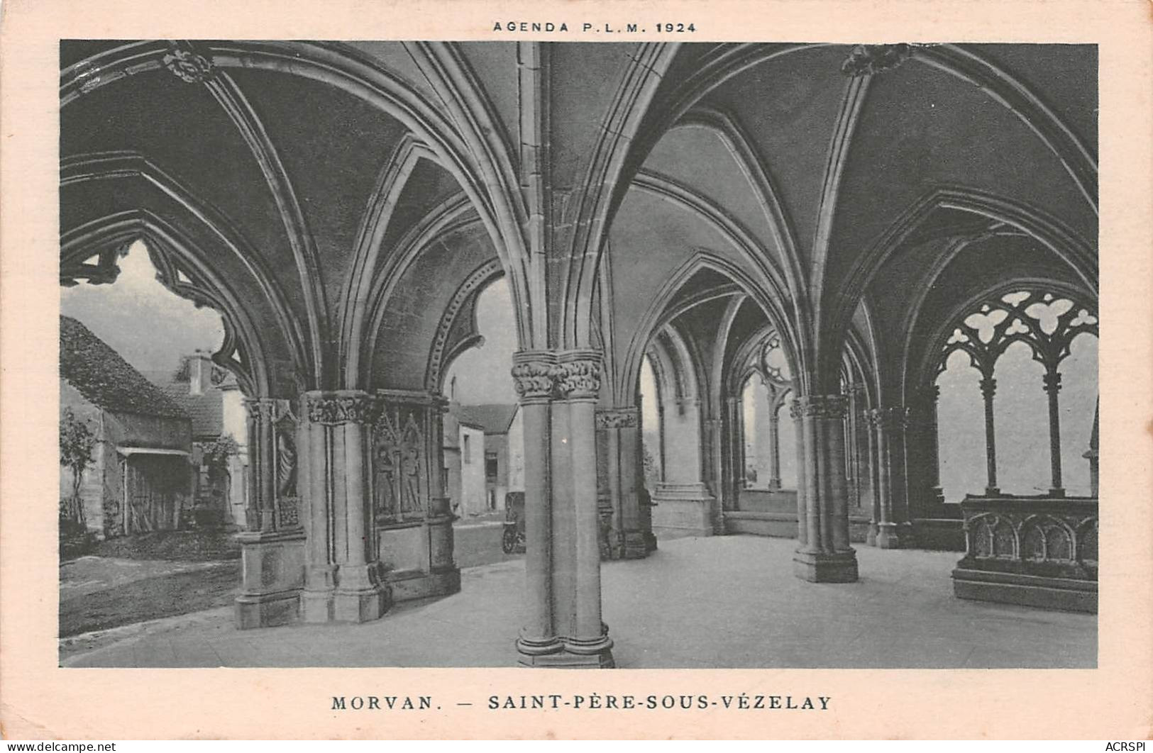Saint-Père-sous-Vézelay   Intérieur De L'église Morvan  (Scan R/V) N° 4 \MR8003 - Vezelay