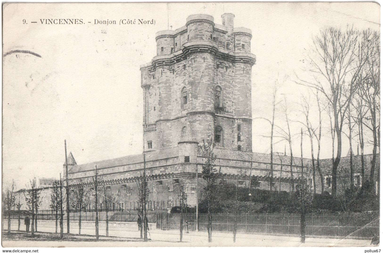 CPA DE VINCENNES  (VAL DE MARNE)  DONJON (COTÉ NORD) - Vincennes