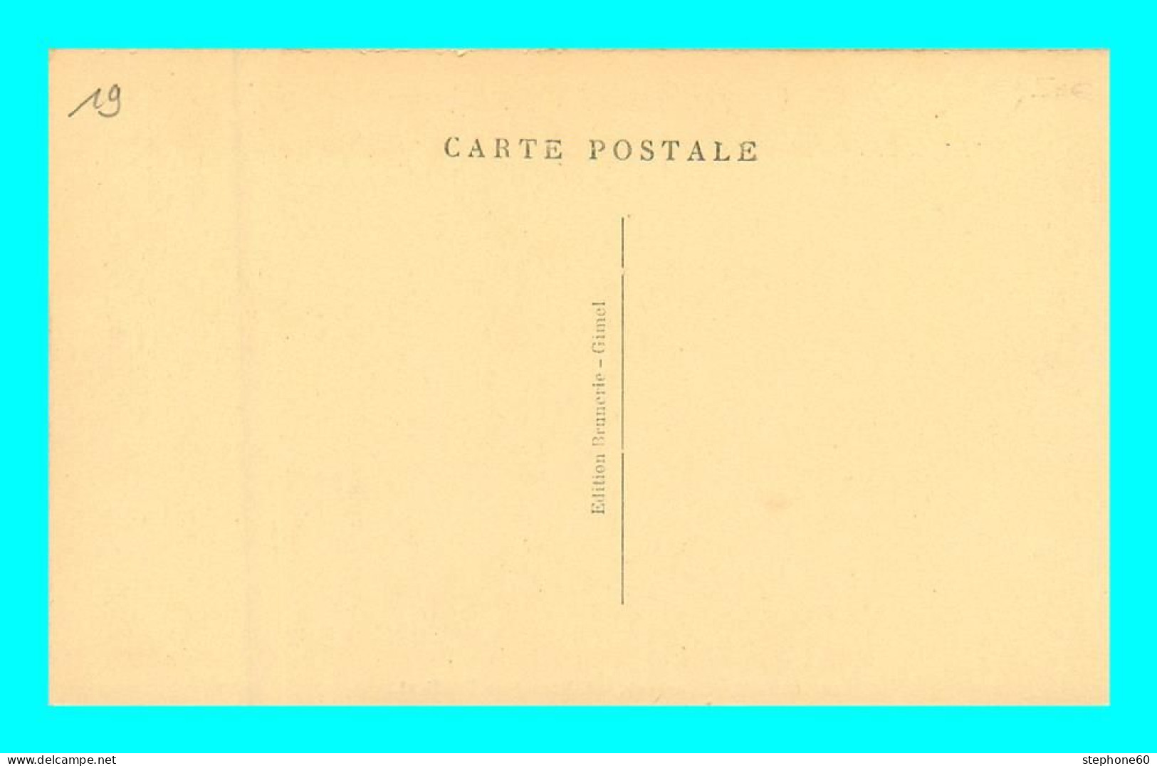 A903 / 185 19 - GIMEL Etang De Ruffaut - Autres & Non Classés