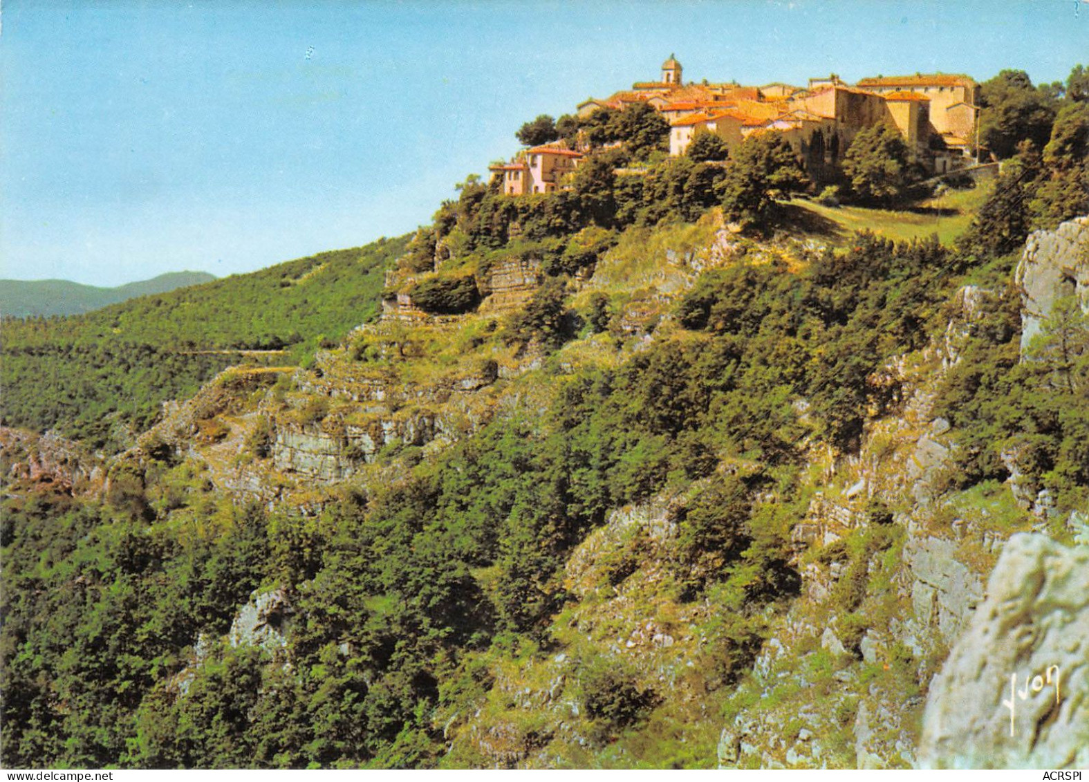 06 GOURDON Vue Générale Panoramique  (Scan R/V) N° 52 \MR8015 - Gourdon