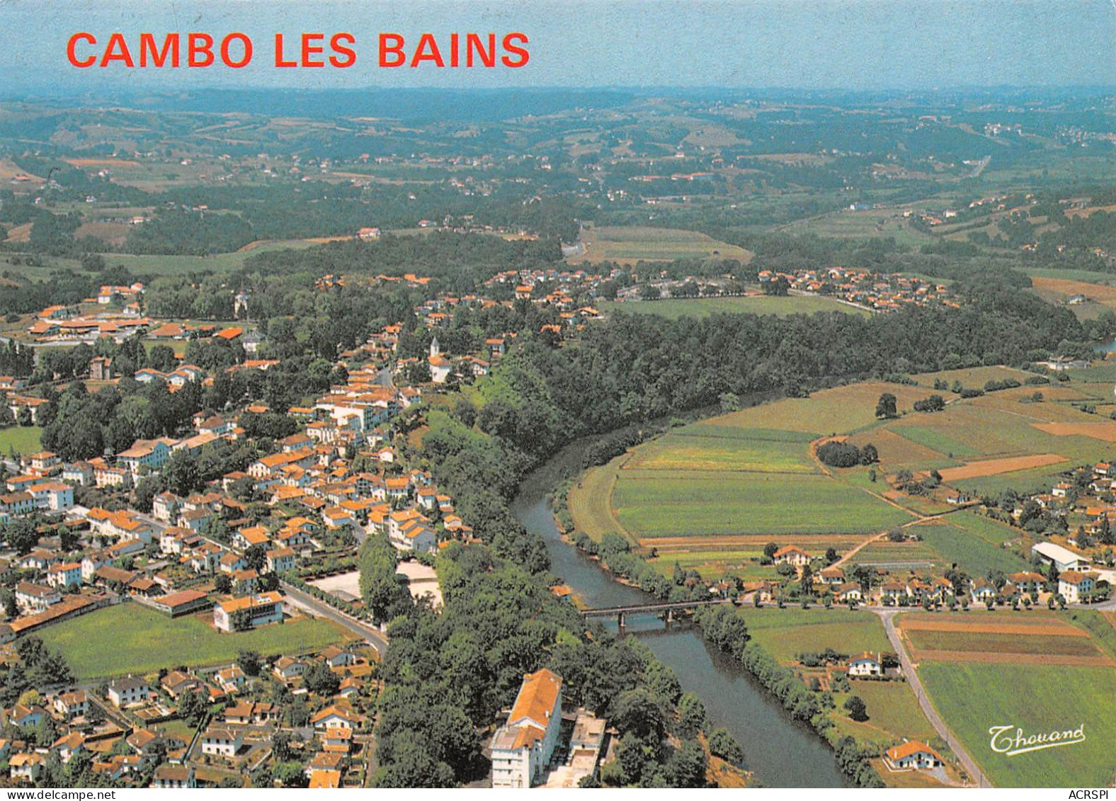 64   CAMBO LES BAINS  Vue Aérienne     (Scan R/V) N°  57  \MR8012 - Cambo-les-Bains