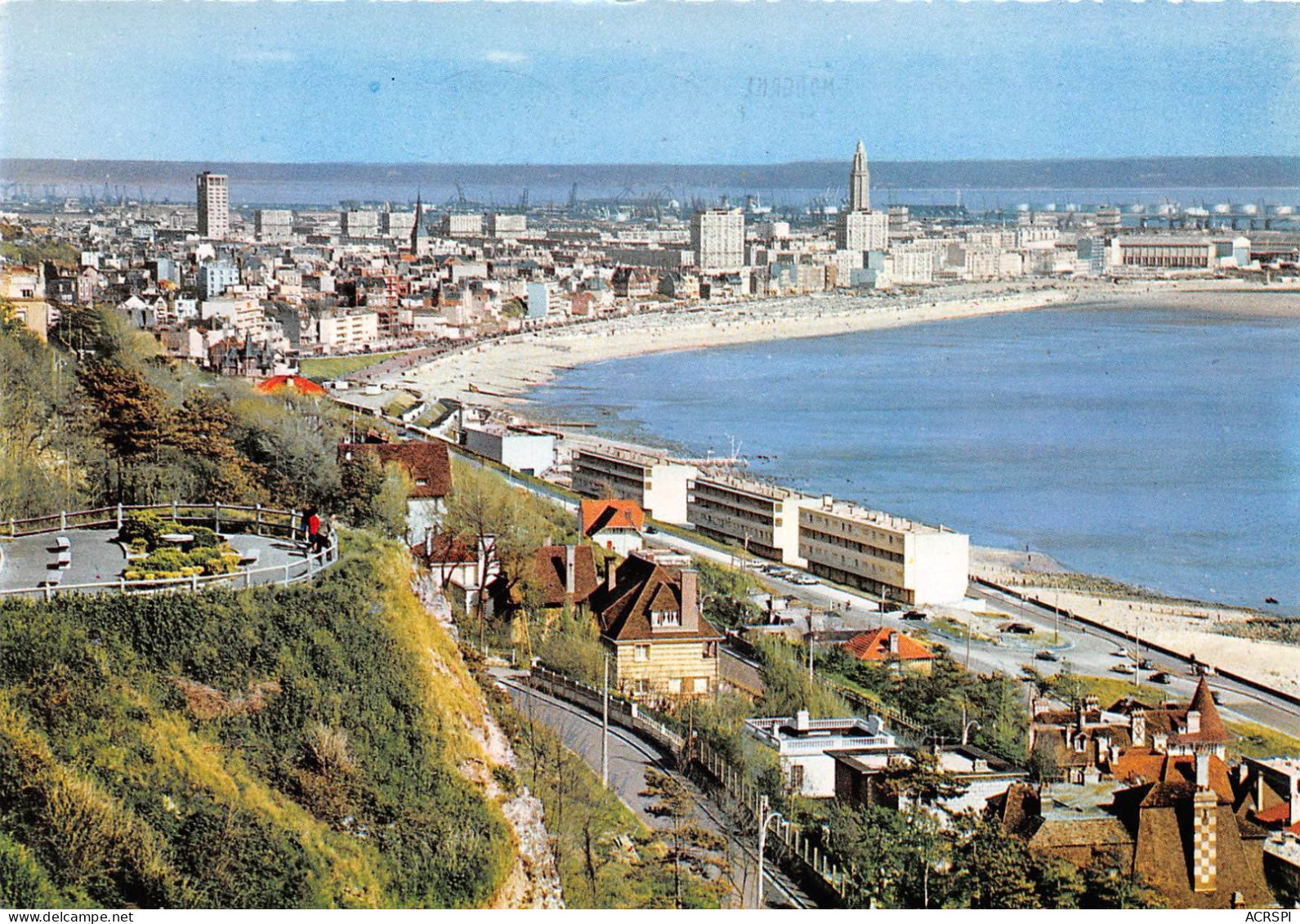76 LE HAVRE  Panorama Vu Des Falaises De Sainte Adresse  (scanR/V)   N° 64  MR8007 - Port