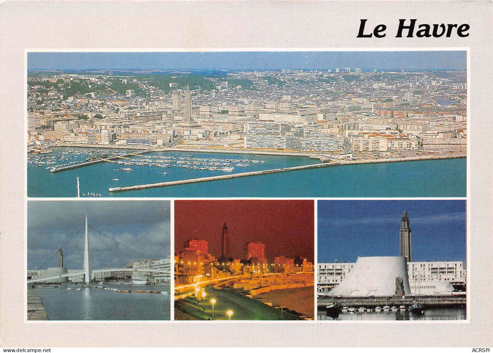 76 LE HAVRE  Multivue De La Ville   (scanR/V)   N° 59  MR8007 - Harbour