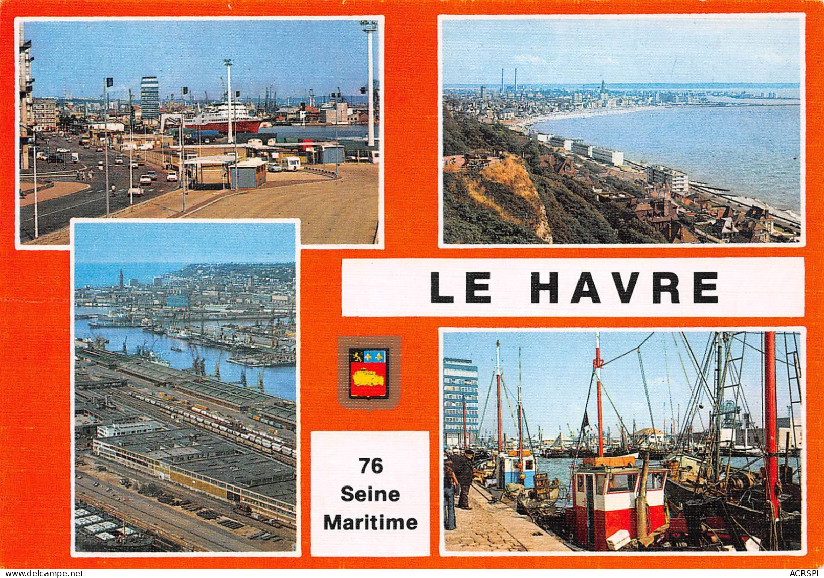 76 LE HAVRE  Multivue (scanR/V)   N° 45  MR8007 - Portuario