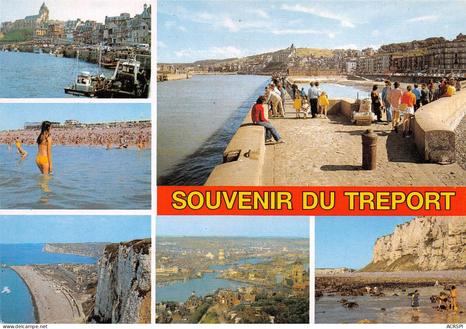 76 LE TREPORT  Multivue Souvenir   (scanR/V)   N° 33  MR8007 - Le Treport