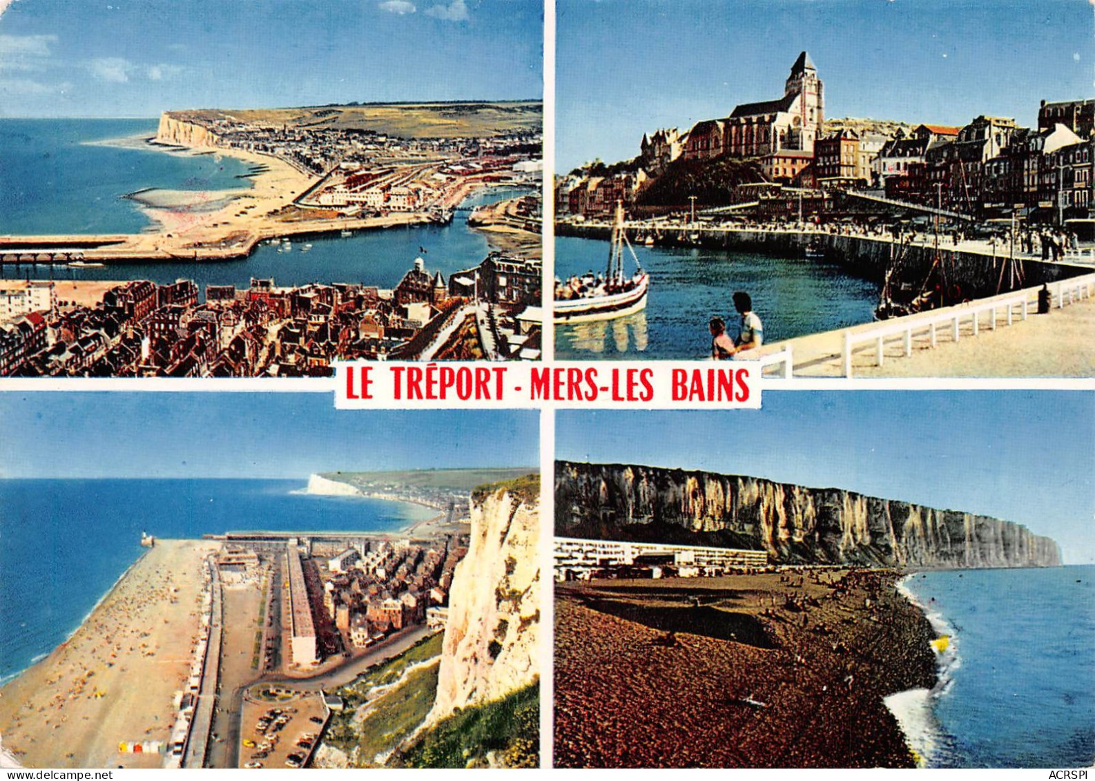 76 LE TREPORT  Et Mers Les Bains Multivue    (scanR/V)   N° 37  MR8007 - Le Treport