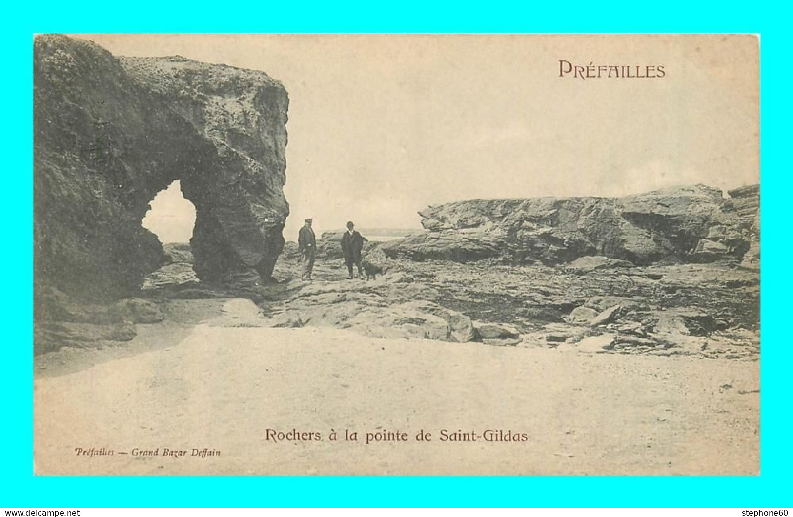 A900 / 489 44 - PREFAILLES Rochers à La Pointe De Saint Gildas - Sonstige & Ohne Zuordnung