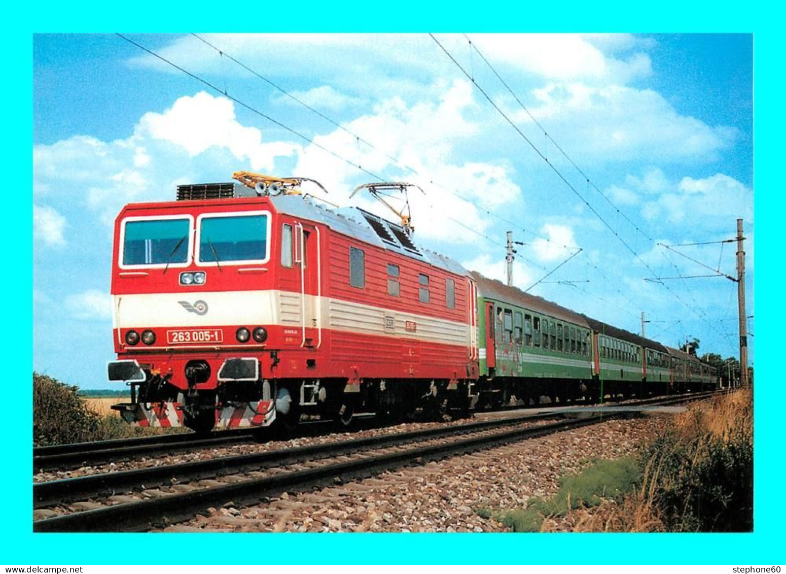 A901 / 009 TRAIN 263 005-1 Zvolen - Bratislava - Trenes