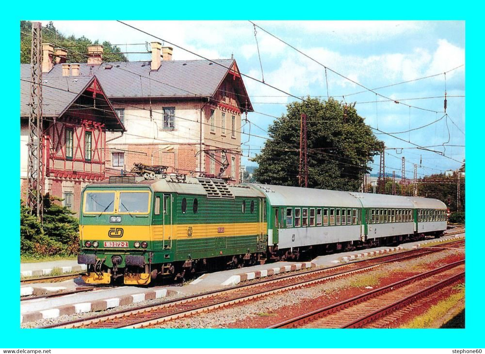 A901 / 191 TRAIN Na I. Koridoru V Useku Ceska Trebova - Trains
