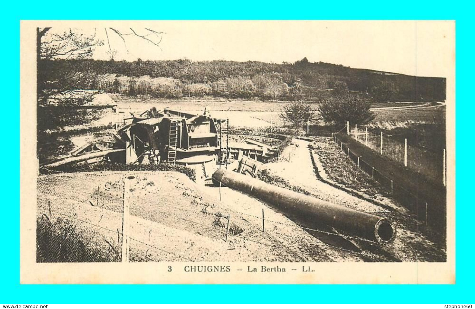 A902 / 185 80 - CHUIGNES La Bertha ( Militariat ) - Other & Unclassified