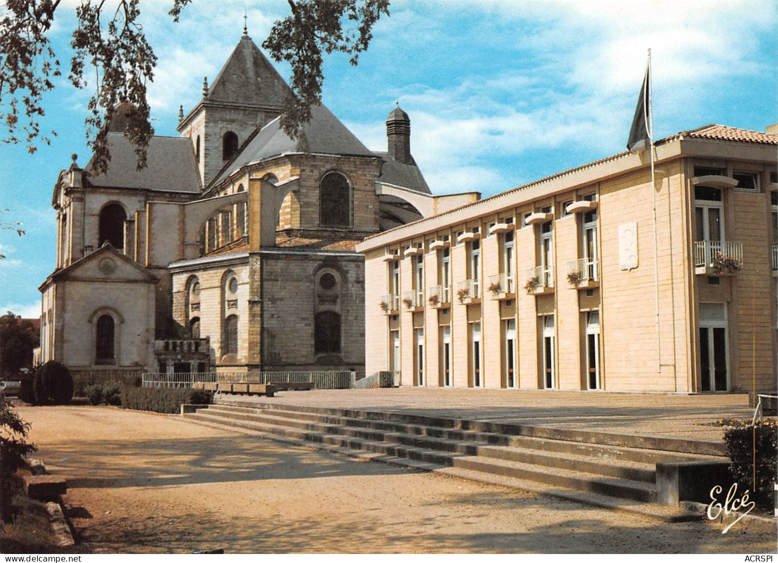 40   DAX     Cathédrale Et Mairie (Scan R/V) N°   14   \MR8024 - Dax