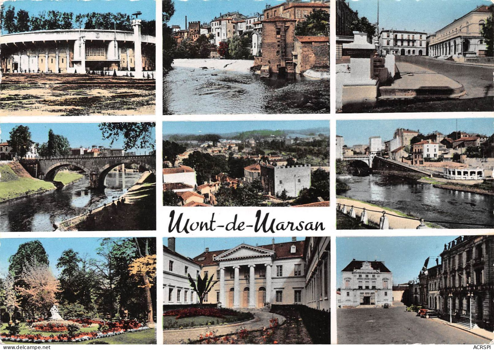 40   MONT DE MARSAN Multivue   (Scan R/V) N°    43    \MR8023 - Mont De Marsan