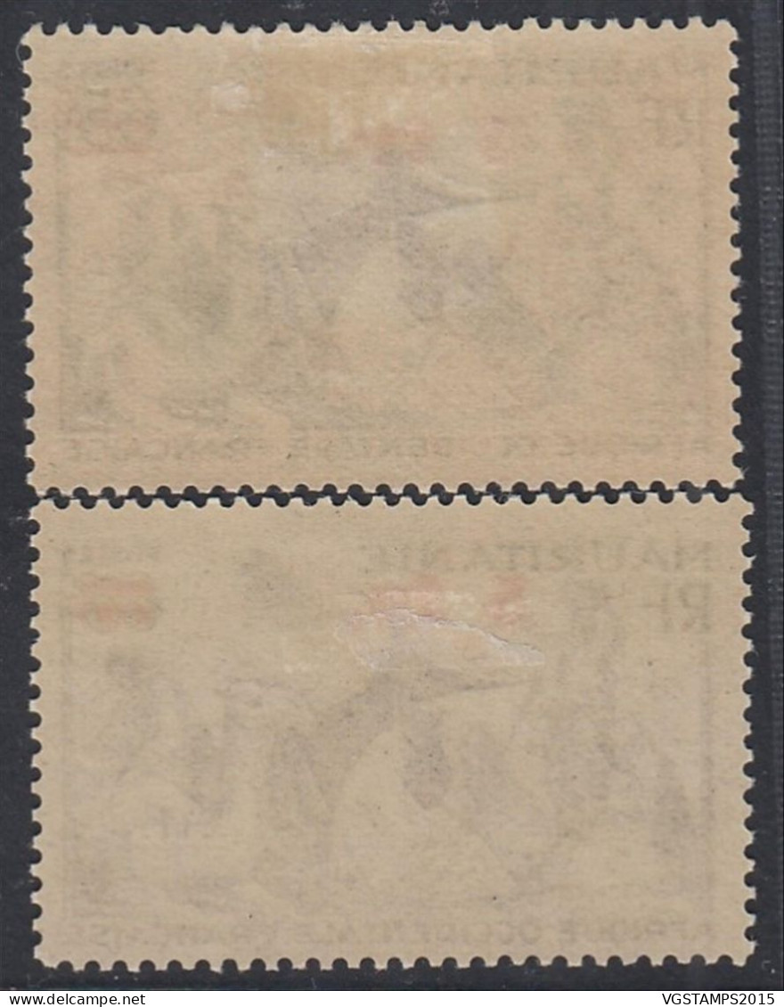 Mauritanie 1944 - Colonie Française- Timbre Neuf Avec Charnière. Yvert Nr.: 135 Avec Curiosité ... (EB) AR-02741 - Ongebruikt