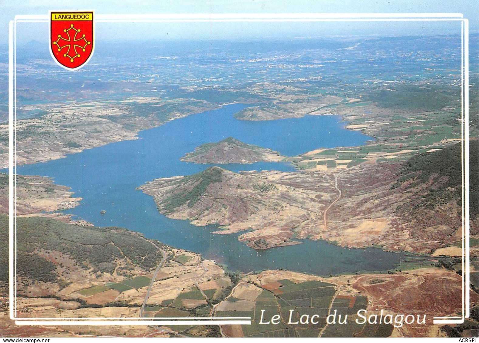 34  LODEVE   Le Lac Du SALAGOU   Vue Aérienne         (Scan R/V) N°   57    \MR8021 - Lodeve