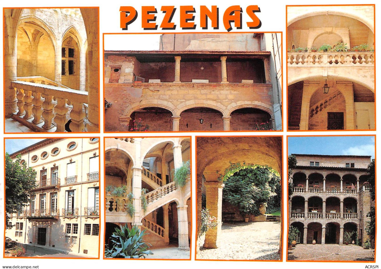 34  PEZENAS Hotel Lacoste    (Scan R/V) N° 1 \MR8020 - Pezenas