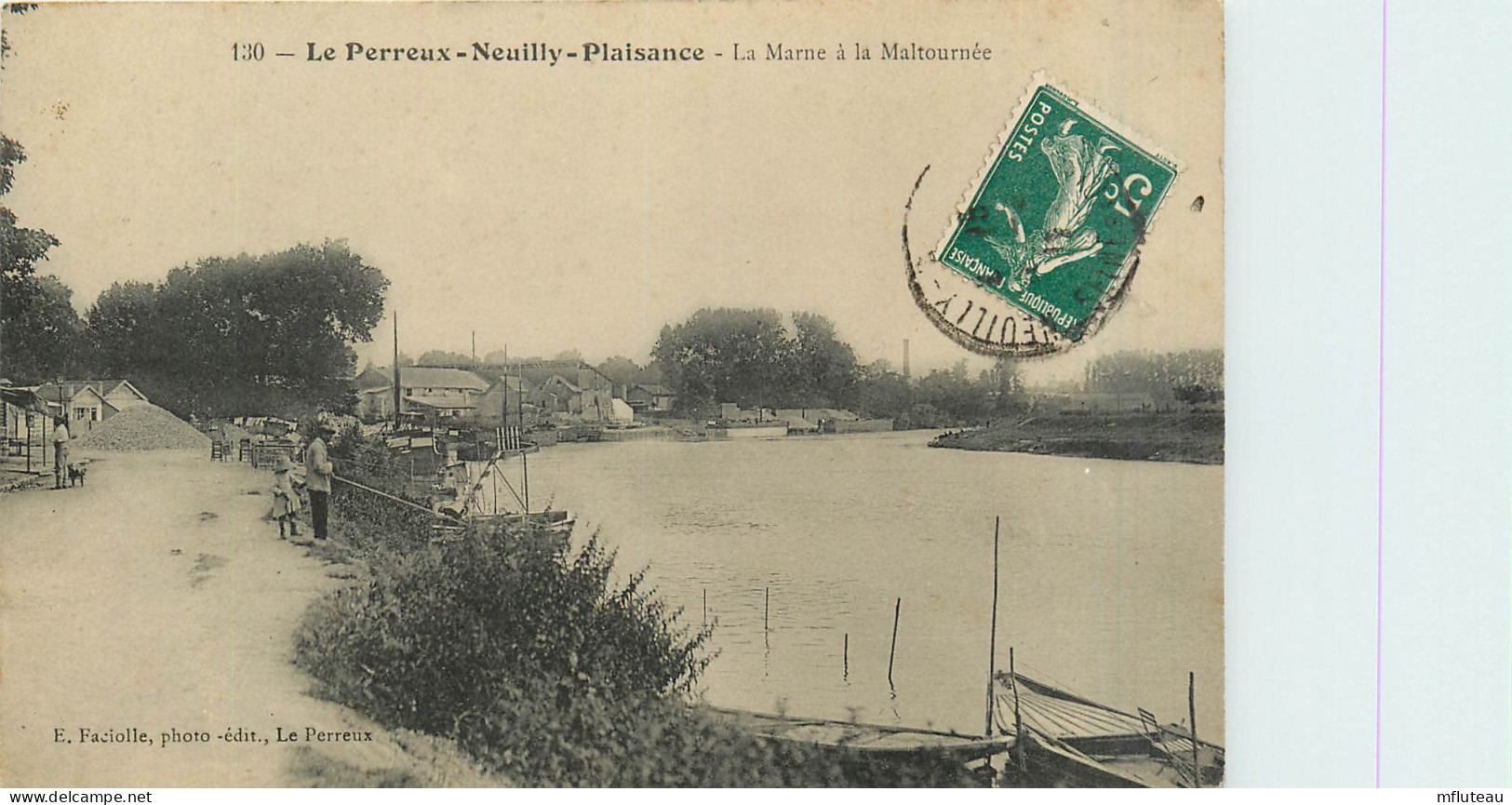 94* LE PERREUX NEUILLY PLAISANCE La Marne A La Maltournee    RL29,0498 - Le Perreux Sur Marne