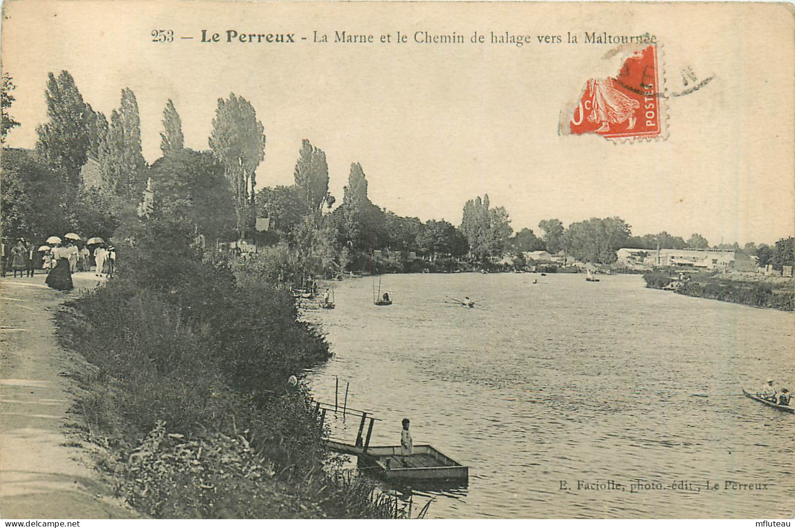 94* LE PERREUX   Marne – Chemin De Halage    RL29,0455 - Le Perreux Sur Marne